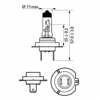 39936330 PHILIPS Автомобiльна лампа