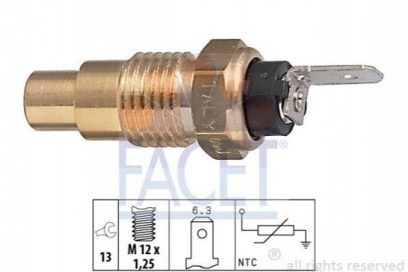 7.3223 FACET Датчик температури