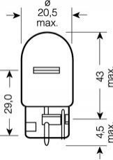 4052899324244 OSRAM Автомобільна лампа