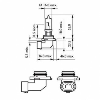 24724730 PHILIPS Автомобiльна лампа