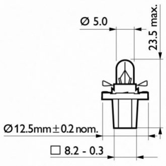 48393528 PHILIPS Автомобiльна лампа