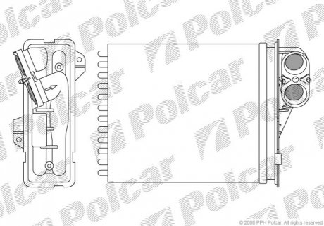 2800N8-1 Polcar Радиаторы обогрева