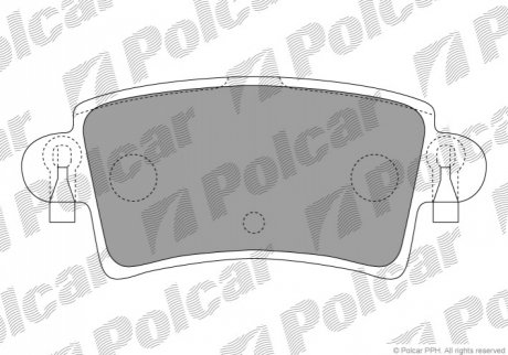 S70-1056 Polcar Тормозные колодки