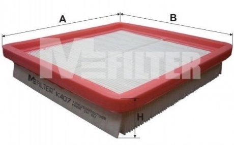 K407 M-FILTER Фильтр повітряний