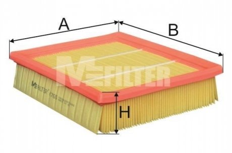 K765 M-FILTER Фильтр повітряний