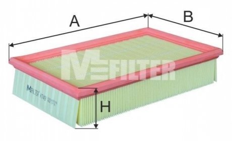 K749 M-FILTER Фільтр повітряний