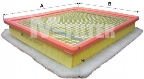 K4212 M-FILTER Фильтр повітряний