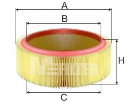 A580 M-FILTER Фильтр повітряний