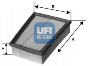 30.557.00 UFI Повітряний фильтр