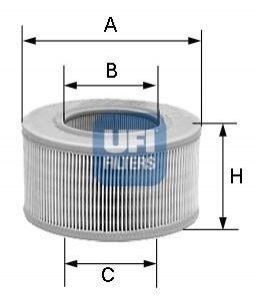 27.354.00 UFI Повітряний фильтр