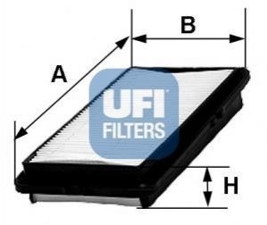 30.269.00 UFI Повітряний фильтр