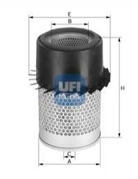 27.920.00 UFI Повітряний фільтр