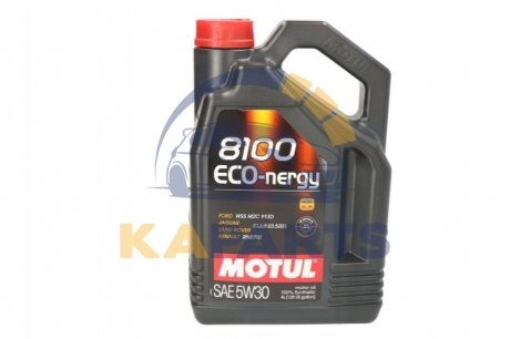 812307 MOTUL Масло 812307/8100 Eco-nergy 5W30 (4L)