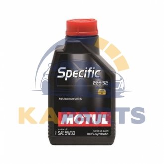 843611 MOTUL Масло MOTUL Specific 229.52 SAE 5W30 1 L