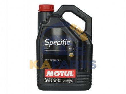 856351 MOTUL Масло MOTUL Specific 913 D SAE 5W30 5 L