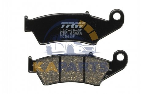 Гальмівні колодки MCB669
