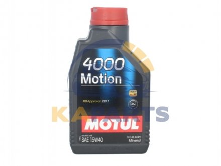 386401 MOTUL Олива для двигуна