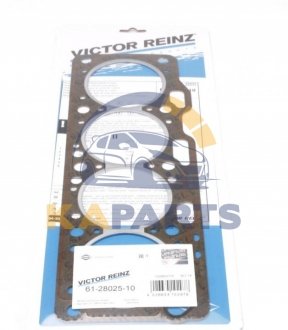 61-28025-10 VICTOR REINZ Прокладка ГБЦ VW Golf/Jetta/Polo 1.0-1.4 83-99 (1.