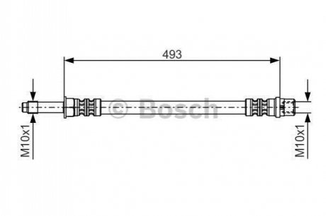 1987476294 BOSCH Тормозной шланг