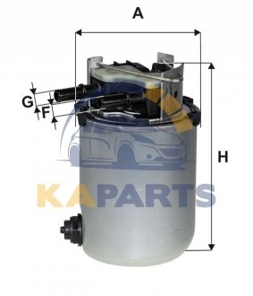 WF8517 WIX FILTERS Топливный фильтр