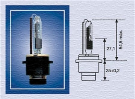 002542100000 MAGNETI MARELLI Лампа ксеноновая