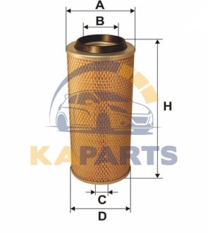 46415E WIX FILTERS Фильтр воздушный