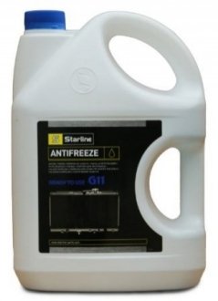 S ANTIFREEZE -40C 4 STARLINE Антифриз / G11 / готовий до використання / -40°С / синій / 4л.