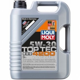 7661 LIQUI MOLY Масло моторное TOP TEC 4200 5W30 5л