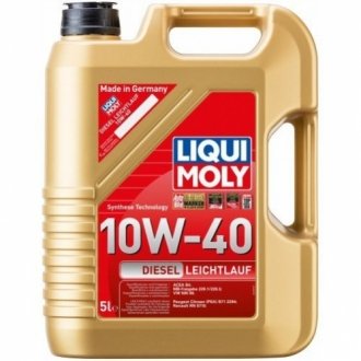 8034 LIQUI MOLY МАСЛО МОТОРНА DIESEL LEICHTLAUF 10W-40 5 Л