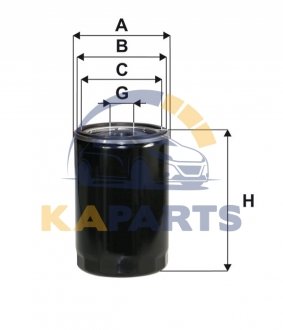 92140E WIX FILTERS Фильтр маслянный