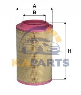 WA10955 WIX FILTERS Фільтр повітряний