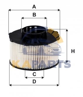 WF8539 WIX FILTERS Фільтр палива