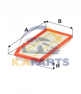 WA9926 WIX FILTERS Фільтр повітря