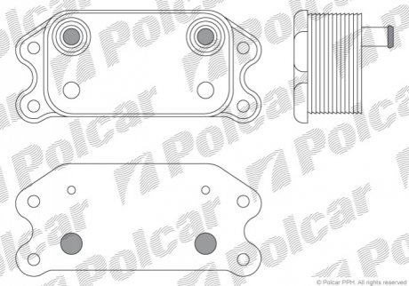 9042L8-1 Polcar Радиаторы масла