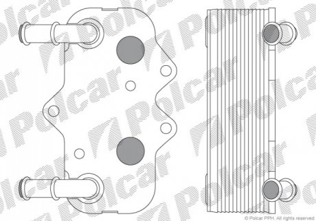 5508L8-3 Polcar Радиаторы масла