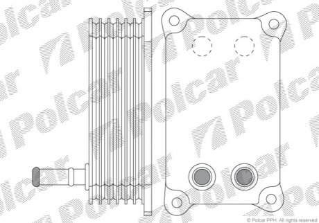 3218L8-1 Polcar Радиаторы масла