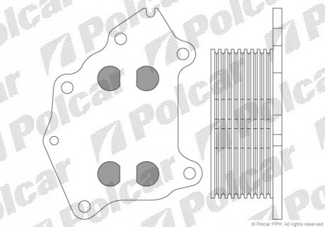 5102L8-1 Polcar Радиаторы масла