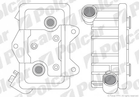 5014L8-3 Polcar Радиаторы масла
