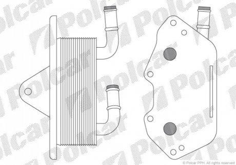 1335L8-1 Polcar Радиаторы масла