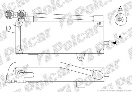 6033L83X Polcar Радиаторы масла