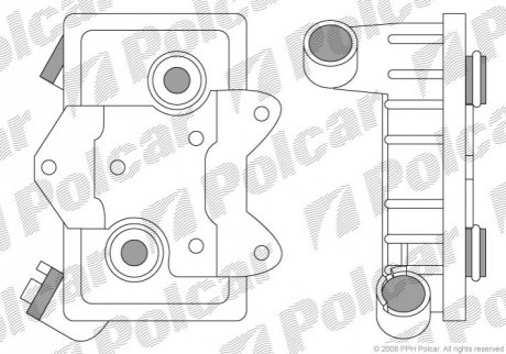 5014L84X Polcar Радиаторы масла