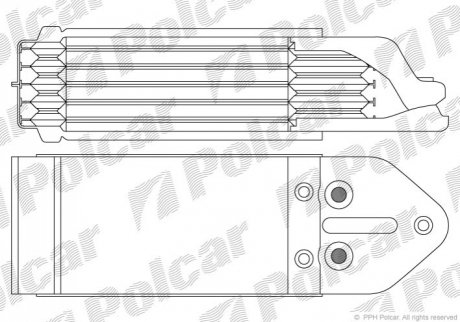 1315L8-1 Polcar Радиаторы масла