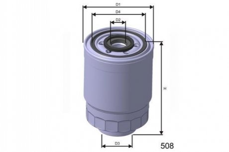 M443 MISFAT Фiльтр паливний