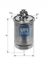 24.426.00 UFI Паливний фільтр