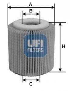 25.150.00 UFI Масляний фільтр