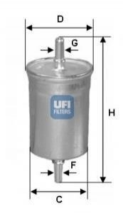 31.515.00 UFI Паливний фильтр