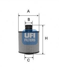25.083.00 UFI Масляний фільтр