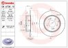 08.A708.11 BREMBO Гальмівний диск (фото 1)