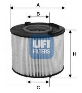 26.015.00 UFI Паливний фільтр