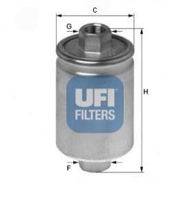 31.741.00 UFI Паливний фільтр